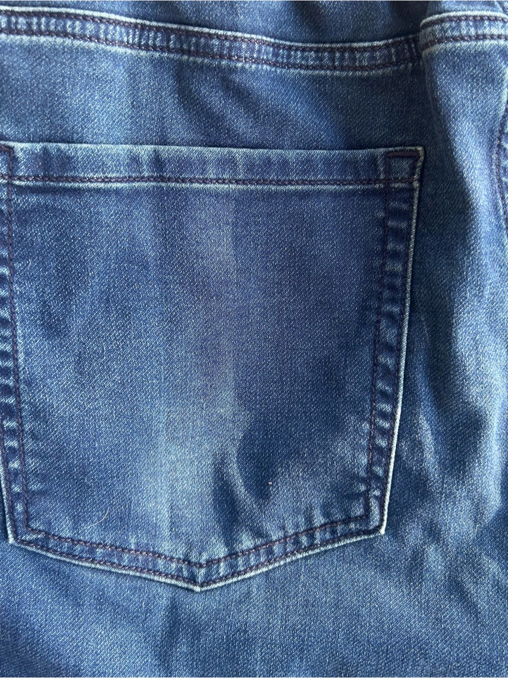 NWT Lane Bryant High Rise Straight Pull On Jeans Pants Size 20 NEW Dark Blue - Picture 5 of 7